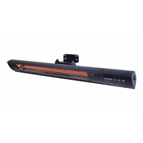 SUNRED | Heater | RD-DARK-15, Dark Wall | Infrared | 1500 W | Number of power levels | Suitable for rooms up to m² | Black | IP - 4